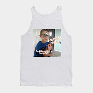 ScissorsTEEN Cover Art Tank Top